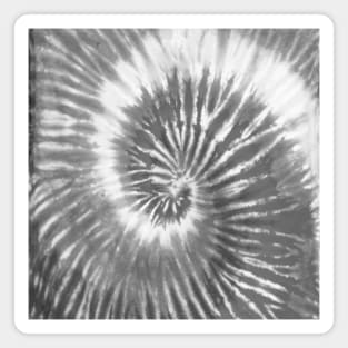 Gray and White Tie Dye Magnet